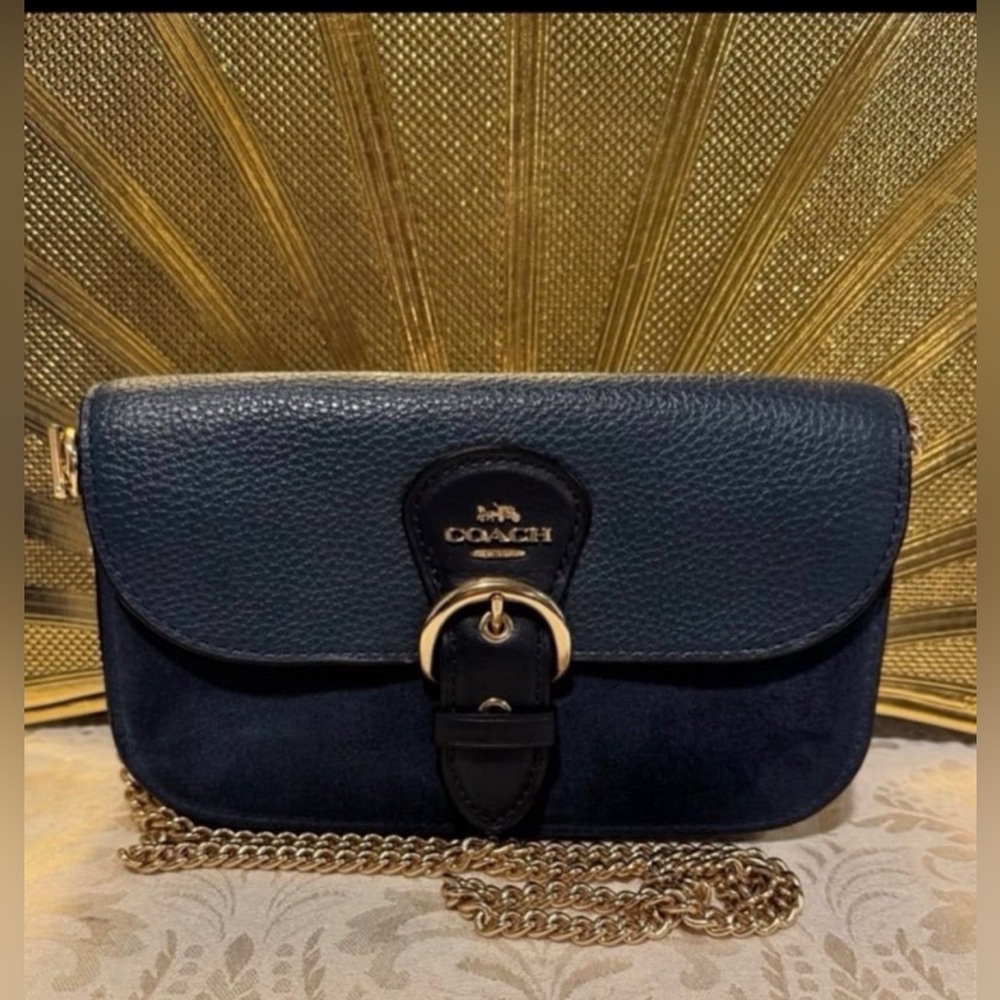 Pre-Loved Coach Kleo Leather Crossbody/Shoulder Bag - Picture 2 of 8